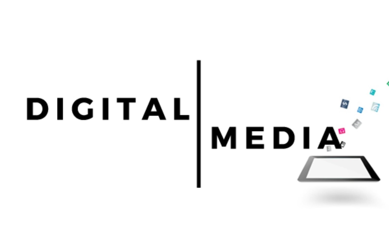 "Digital Media" graphic with tablet, symbolizing the multi-channel approach dentists must use to reach new local patients.