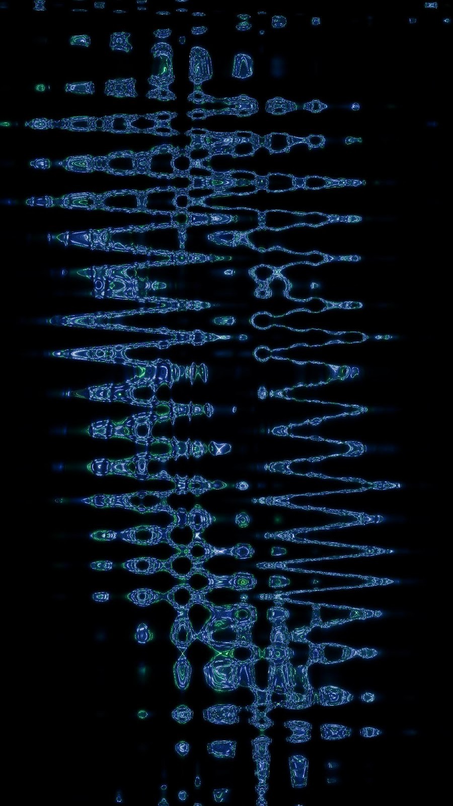 Abstract blue digital data waves representing the continuous flow of web traffic and information in a marketing ecosystem.