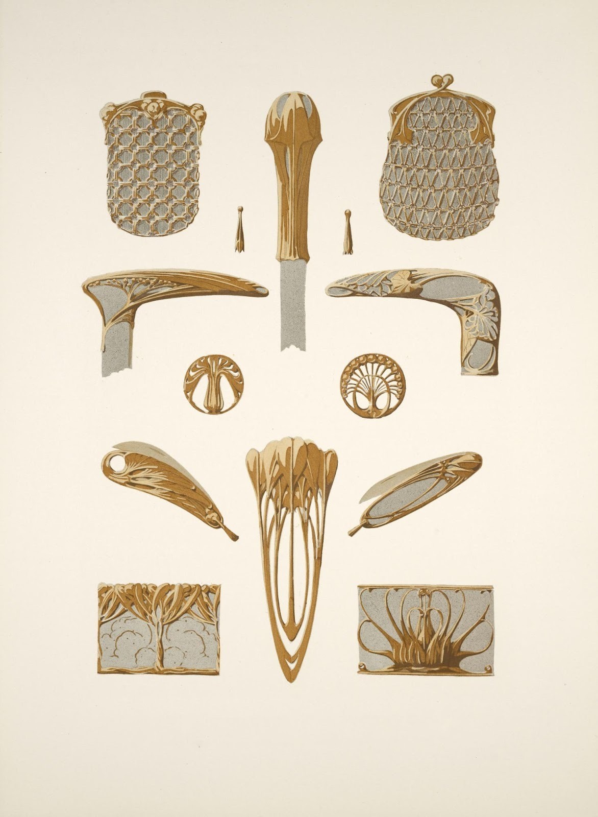 detailed vintage design sketches of accessories, illustrating the capabilities of generative AI tools for creating unique visual content.